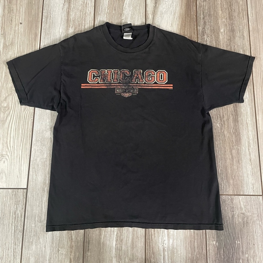 Y2K Harley Davidson Chicago Tee